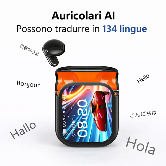 Cuffie wireless con traduttore AI integrato